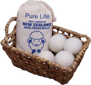 Palle di <span class=keywords><strong>lana</strong></span> per bucato natura 100% biologica nuova zelanda 7cm palle di asciugatura della <span class=keywords><strong>lana</strong></span> per il bucato - Product Image 2