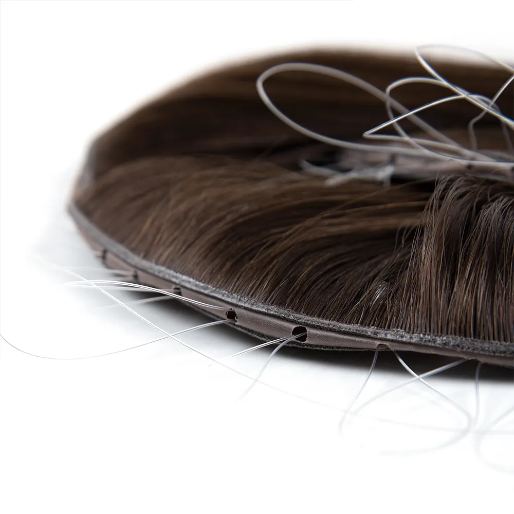 12a Grade Een Donor Cuticula Uitgelijnd Micro Lus Ring Hair Extensions Rauw Remy Indian Menselijk Haar Pu Micro Kraal Huid Inslag