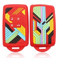 Étui de protection pour clé de voiture en silicone compatible avec Renault, couleur assortie, adapté aux nouveaux modèles, vente en gros directe d'usine