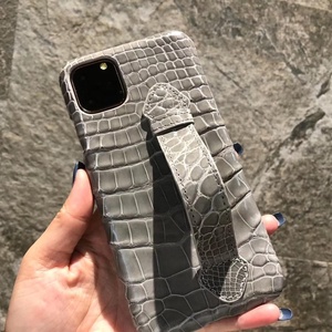 YUBO LEATHER Shiny Croco Dile Case para iPhone 11-16 Pro Funda de cuero genuino para iPhone Custom Cover - Product Image 6