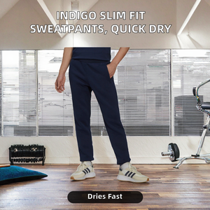 Pantalones Deportivos Vithas Industry Essentials, Corte Ajustado Informal, Color Liso, Tejido Trefoil, 70% Algodón, 30% Poliéster Reciclado - Product Image 2