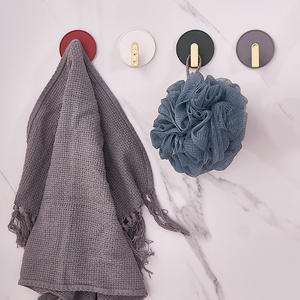 Crochet à poinçons sans poinçon en plastique, décoration <span class=keywords><strong>murale</strong></span> de salle de bain nordique, rangement de finition <span class=keywords><strong>murale</strong></span> - Product Image 4