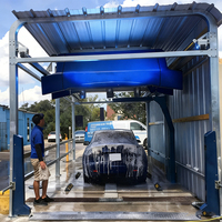 Système de lavage de voiture entièrement automatique sans contact, best-seller, avec nettoyeur haute pression et sécheuse