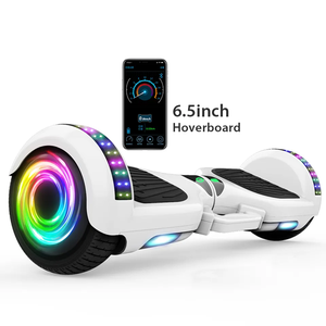 Hoverboard Elettrico Autobilanciante con Luce Fluorescente, Batteria al Litio 36V, Pneumatici da 6,5 Pollici e 10 Pollici, 4400m, per Bambini - Product Image 5