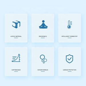 Vasca di alta qualità per 2 persone vasca idromassaggio idromassaggio idromassaggio vasca da bagno per la <span class=keywords><strong>vendita</strong></span> - Product Image 5