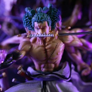 Figurine de Manga de grande taille 48CM, <span class=keywords><strong>neuf</strong></span> couteaux Roronoa Zoro Figura, modèle à collectionner, jouets de figurine d'anime en PVC - Product Image 6