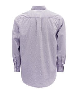 Chemise de travail ignifuge NFPA 2112 <span class=keywords><strong>FR</strong></span> à carreaux imprimés en coton 6,5 oz avec boutons en urée et protection des manches FRC0816 - Product Image 2