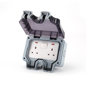Prise extérieure étanche Sika, 2 prises, indice de protection IP66, 10A, 230V, avec prise - Product Image 2