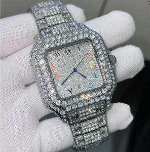 Orologio <span class=keywords><strong>di</strong></span> <span class=keywords><strong>Lusso</strong></span> 2026 con Diamanti e Movimento al Quarzo Dorato, Vendita all'Ingrosso - Product Image 5