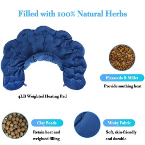 Involucro riscaldante per alleviare il dolore alla spalla del collo caldo e freddo a microonde di nuovo design con lavanda - Product Image 3