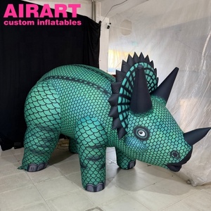 Realistic Inflatable <strong>Wild</strong> Animals Inflatable Triceratops Inflatable Dinosaurs for Decoration - Product Image 5