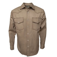 Camisas de Trabajo para Hombre Resistentes al Fuego con Certificación FR, Ropa Industrial Personalizada 100% Algodón NFPA2112 HRC2