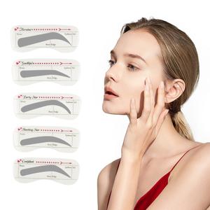 Haute qualité 10 pièces/ensemble pochoirs à sourcils réutilisables dessin à sourcils <span class=keywords><strong>pochoir</strong></span> de cartographie des sourcils <span class=keywords><strong>Kit</strong></span> de <span class=keywords><strong>pochoir</strong></span> à sourcils - Product Image 4