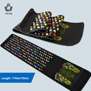 Yaşlılar ve İşçiler için Refleksoloji ve Rahatlama için Kaymaz Akupresür Özellikli Isıtmalı Su Geçirmez Ayak Masaj Matı - Product Image 2