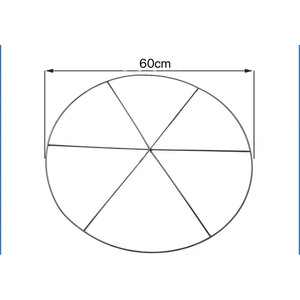 D80 Plastic Coated Flat Iron Frame Microporous Aeration Plate Aquaculture Oxygenation Equipment DN80 - Product Image 2