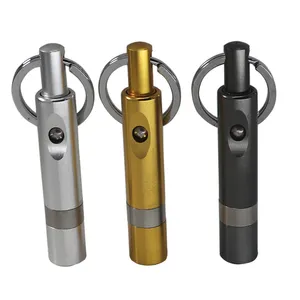 Abridor de puros de aluminio, perforador de cigarros, accesorios para humo, herramienta de corte de cigarros de Metal