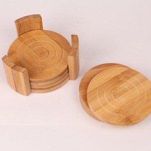 We are a professional manufacturer specializing in custom coffee coasters. We also supply <b>bamboo</b> coasters for <b>table</b> insulation - Product Image 2