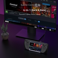 Station d'accueil HUB 6-en-1 pour console de jeu Steam Deck pour le commerce électronique transfrontalier, fabriquée en Chine, vente en gros directe d'usine