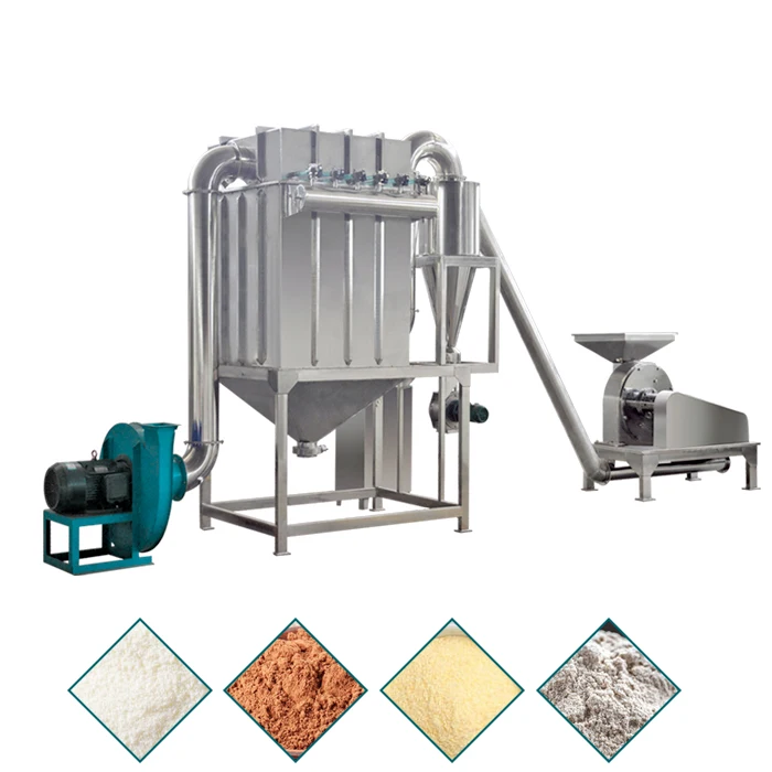 Environment Friendly 22kw Baby Rice Food Powder Making Machine 150kg/H