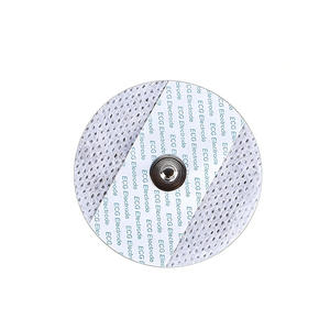 Professionele wegwerp <span class=keywords><strong>ECG</strong></span>-elektroden voor volwassenen, rond, van niet-geweven PE-schuim - Product Image 2