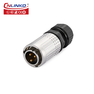 Cnlinko không thấm nước Jack Shield E xe đạp pin điện 3 cực nối nam 3 pin nữ 5 pin nam và nữ - Product Image 4