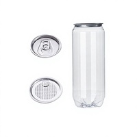 Boîtes en plastique de 500 ml scellées de qualité alimentaire pour animaux de compagnie, faciles à ouvrir, avec couvercles