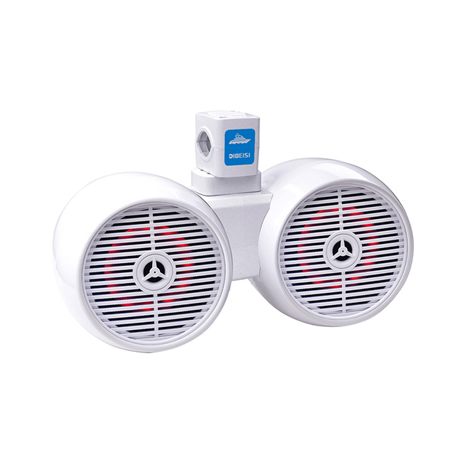 DIBEISI Wholesale 6.5/8 Inch Waterproof BT RGB Two Way Stereo ATV UTV Marine Tower Waterproof Speakers -DBS6573