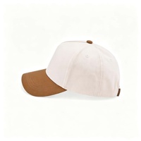 Casquette de baseball décontractée à visière incurvée non structurée, broderie étoile à cinq branches bicolore, ajustable, pour le quotidien et l'extérieur