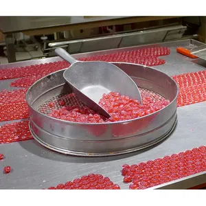 Industrial vitamin gummy candy making machine fruit juice flavor candy depositing Line