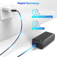2024 nouveau produit 10000mah vente en gros batterie externe Portable 20000Mah 20W/22.5W charge rapide logo personnalisable 30000mah Powerbank