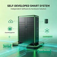 Casier à colis intelligent 24h/24 et 7j/7 sans surveillance, extérieur, étanche, antirouille, avec support logiciel et matériel personnalisé