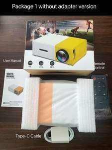 Projecteur multimédia intelligent Redmi Mini portable Home cinéma LED LCD de poche Nouveau Android 11 480P Haut-parleurs intégrés <span class=keywords><strong>150</strong></span> Lumens 8 <span class=keywords><strong>Go</strong></span> - Product Image 4