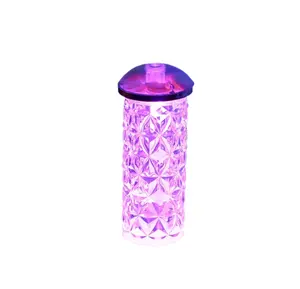 Colorful Crystal Humidifier Atmosphere Light Home Bedroom Office Desktop Humidifier Small Portable Crystal Humidifier