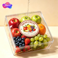 Étiquette ronde personnalisée avec logo de marque, autocollant pour fruits, étiquette d'emballage alimentaire écologique personnalisée, autocollant en vinyle imperméable pour boîte cadeau de fruits