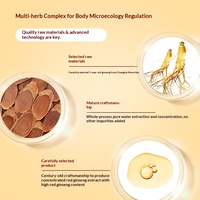 Minuman Tanaman Ginseng Merah & Akar Kuning (Polygonatum) Vitality Label Pribadi OEM, Cairan Oral Penunjang Qi-Darah Wanita yang Menyehatkan