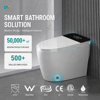 DaYan WC intelligent monobloc en céramique, standard AU, avec siège chauffant, chasse d'eau automatique à capteur, IPX4, lumière nocturne et fermeture douce, vente en gros