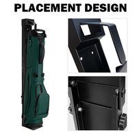 Support mural pliable et réglable en hauteur pour sac, en acier carbone noir mat, robuste, de la marque JH-Mech