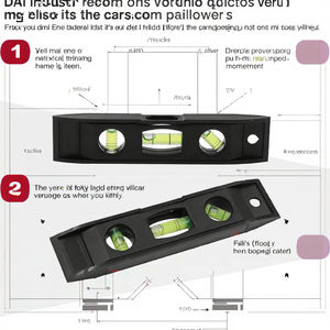 Niveaux à bulle magnétiques, <span class=keywords><strong>mini</strong></span> niveau à bulle de poche, règle horizontale portable, outil de mesure pour le bricolage - Product Image 4
