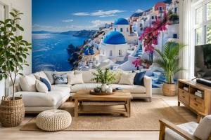 Mural de Pared Personalizado con Monumentos Europeos OEM. Diseños del horizonte de París, Londres, <span class=keywords><strong>Roma</strong></span> y Venecia. Suministro al por mayor, se aceptan tamaños personalizados. - Product Image 4