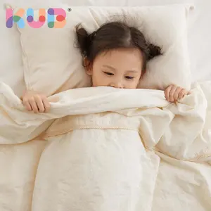 Kub Kindergarten Home Soft Baby Quilt Cotton No Bleaching/Fluorescent Agent/Printing Heirloom Baby Blanket Quilt