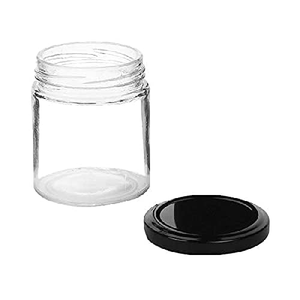 Pot en verre transparent scellé pour confiture, pot à miel, emballage en verre scellé, pot de stockage alimentaire en verre - Product Image 2