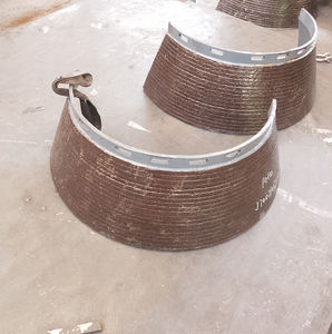 Plaque d'usure en carbure de chrome pour godets de <span class=keywords><strong>dragline</strong></span>, application sur plaques de conteneurs en acier avec service de découpe - Product Image 3