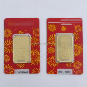 Barra de Oro de 1 Onza (31g) del Dragón del Zodiaco Chino, Serpiente, Suiza, en Bandeja de Plástico, Cápsula y Blister - Product Image 5