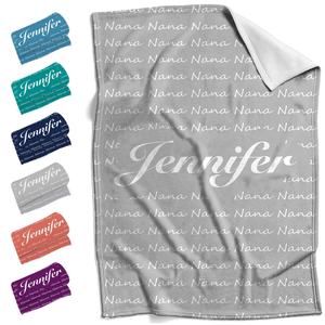 Manta de forro polar de microfibra personalizada, <span class=keywords><strong>envío</strong></span> directo, nombre de punto personalizado, regalo para bebé recién nacido para niños, técnica de sublimación - Product Image 5