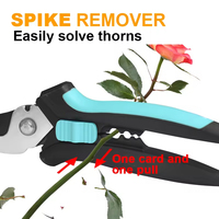 Sécateur professionnel robuste pour arbres, ciseaux de jardinage, sécateur pour plantes en pot et fleurs, cisailles bypass pour fleuristes, antidérapant pour le bricolage