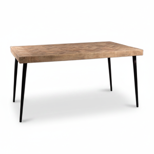 Luxury Solid Wood <b>Dining</b> <b>Table</b> Set with <b>Dining</b> Chairs-Restaurant-Style Modern Design for Hotel & Gym Use - Product Image 2