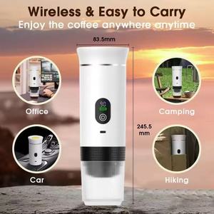 เครื่องชงกาแฟเอสเพรสโซคุณภาพสูงแบบพกพา ร้อนเร็ว ใช้กับแคปซูล เหมาะสำหรับการเดินทางและกิจกรรมกลางแจ้ง พร้อมกระเป๋าเดินทาง - Product Image 3