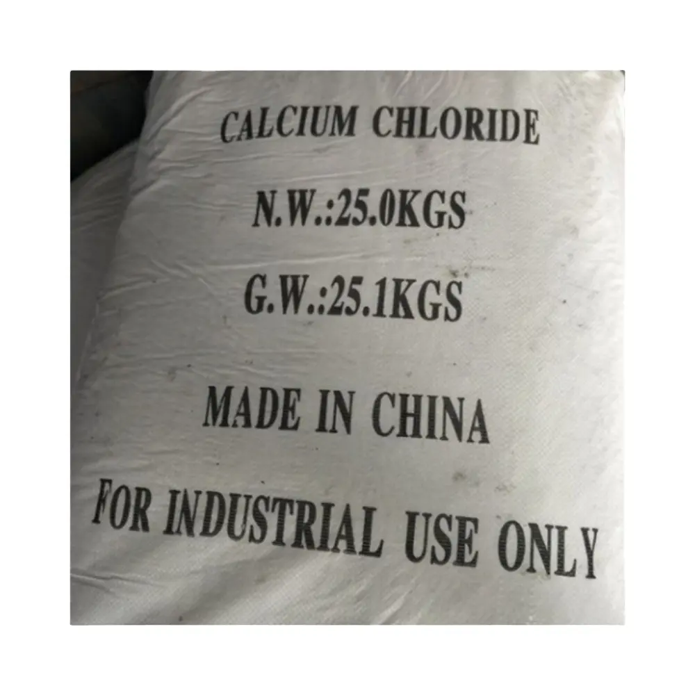 Suministro directo de fábrica Agente anticongelante Cloruro de calcio anhidro