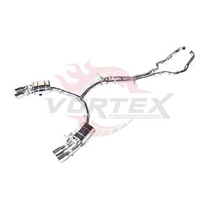 ท่อไอเสียแบบ Catback ยี่ห้อ Vortex Mandrel Bent Stainless Valvetronic พร้อมวาล์วไฟฟ้า สำหรับ Audi S4 S5 B8 3.0T รุ่น Racing Sport Tuning Mod - Product Image 3