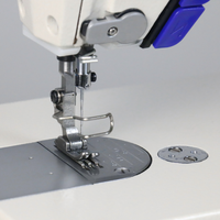 Machine à coudre domestique à plat à grande vitesse contrôlée par ordinateur YS-A91 avec double aiguille et fonctionnement facile
